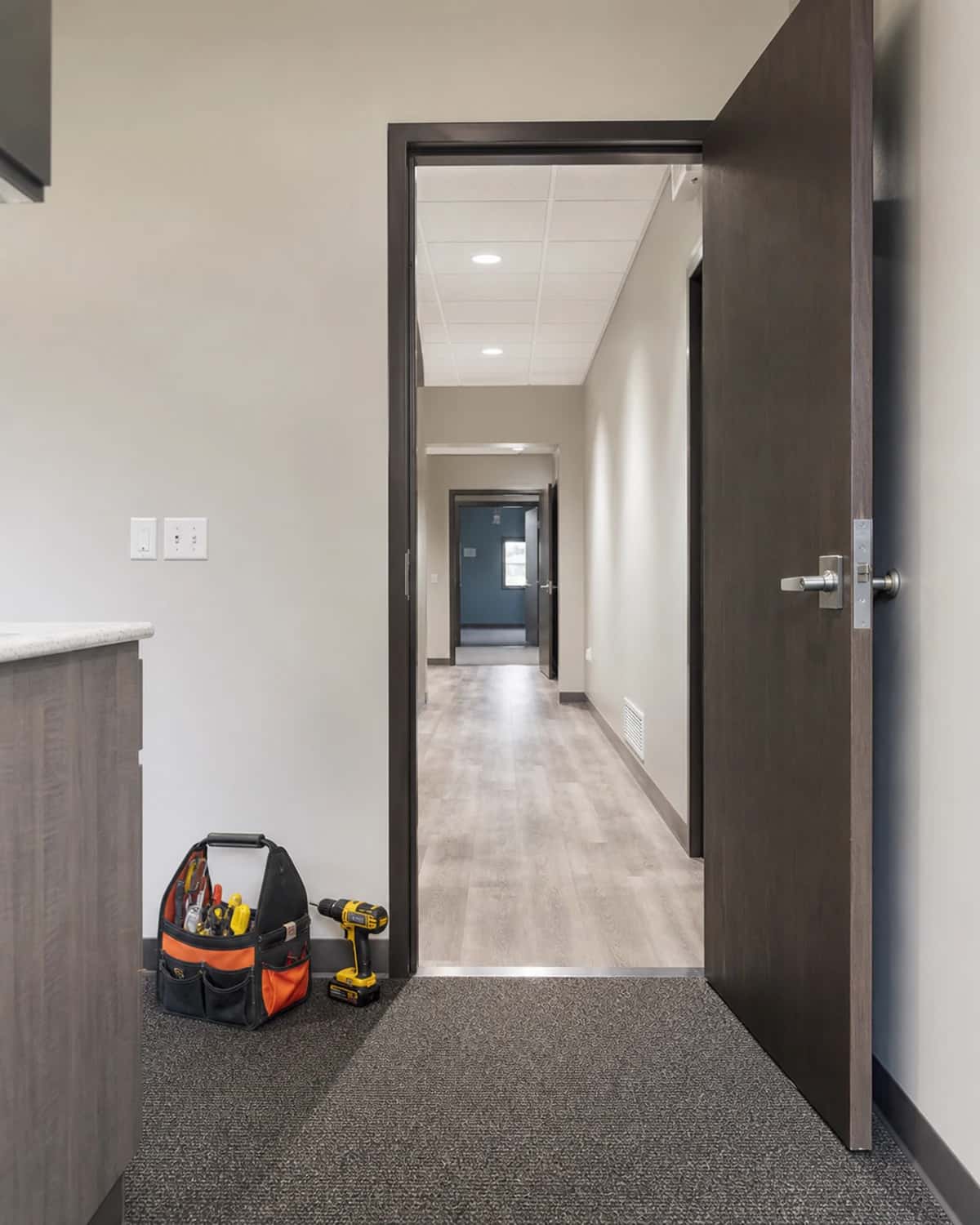 Completed commercial property improvement with reliable repair craftsmanship and clean practical finishes
