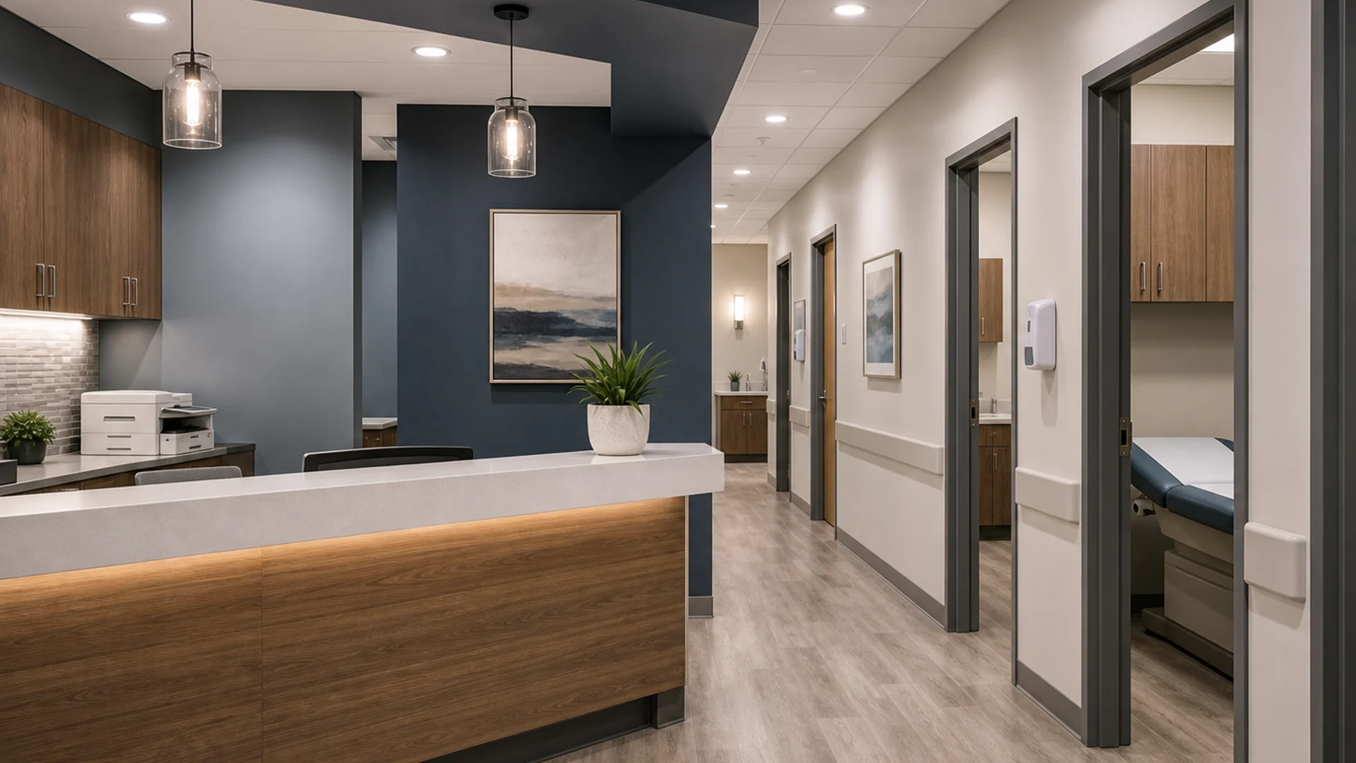 Medical office commercial construction project