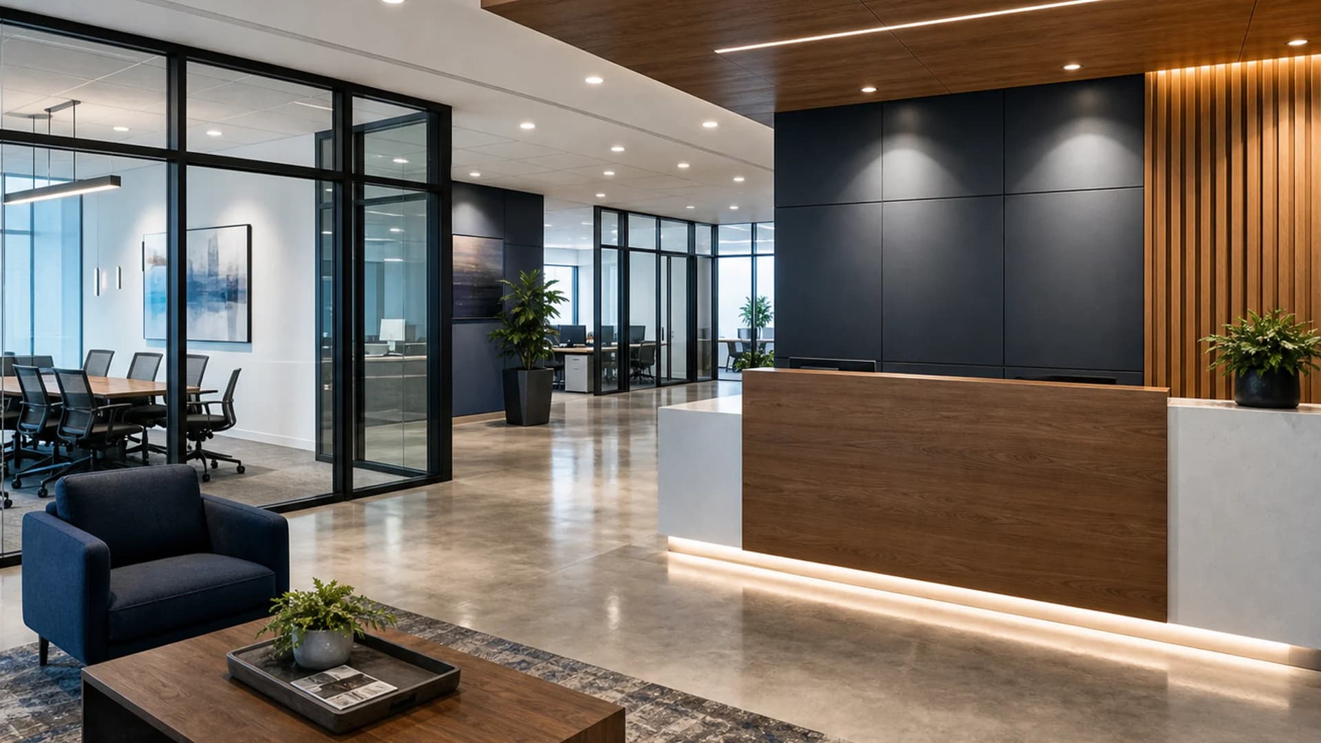 Commercial office renovation project