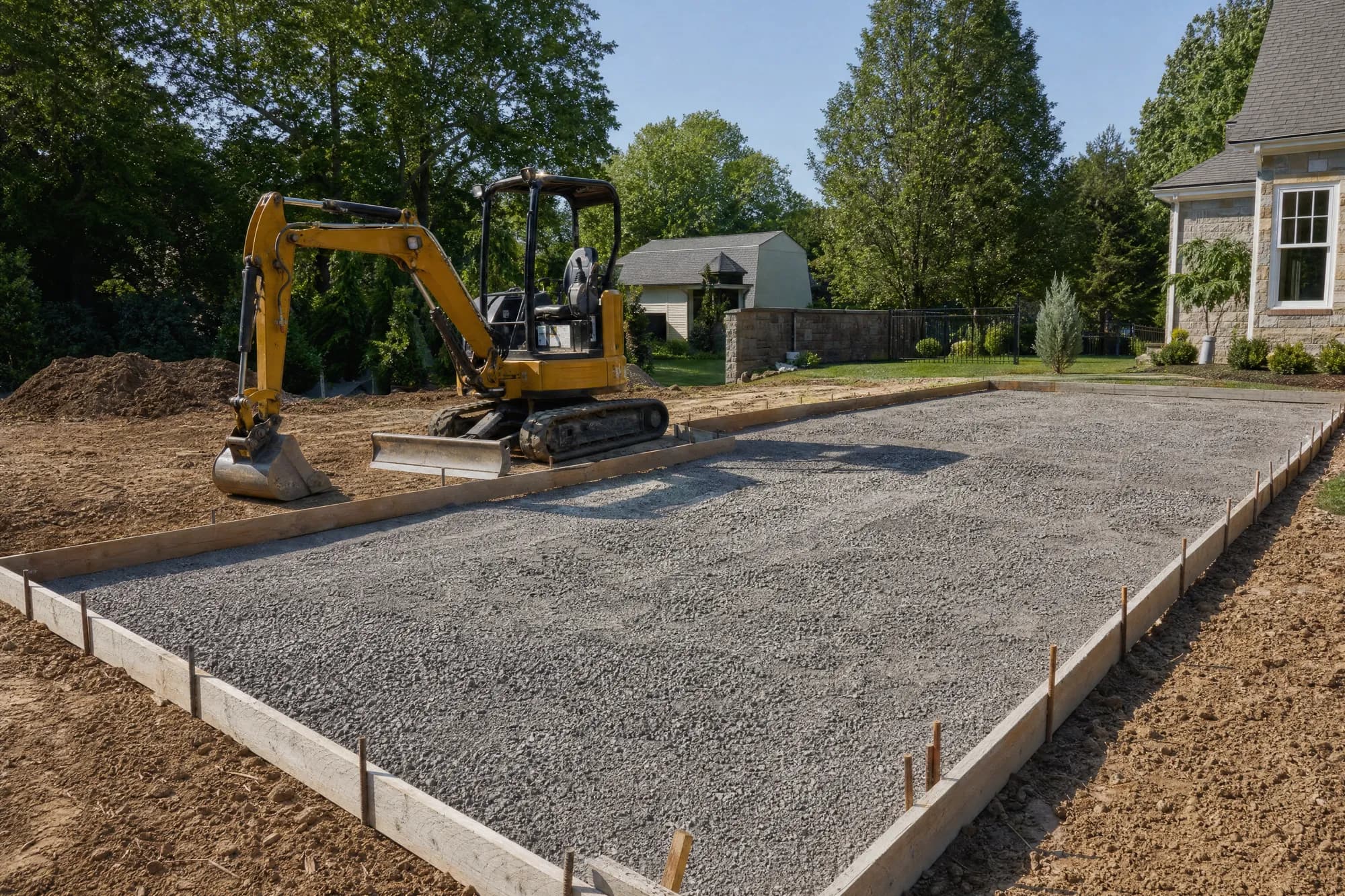 Excavation and grading