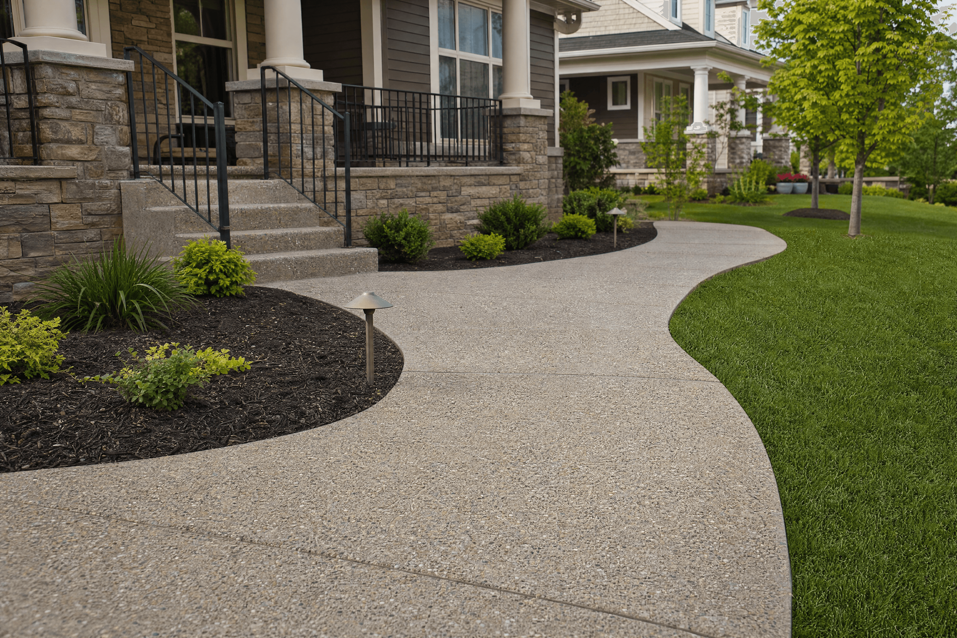 Specialty concrete finish