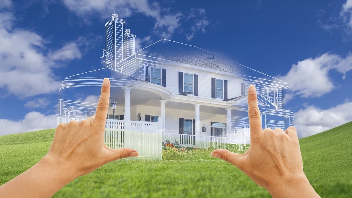 Custom home construction project in the Lehigh Valley by Conrad General Contracting.