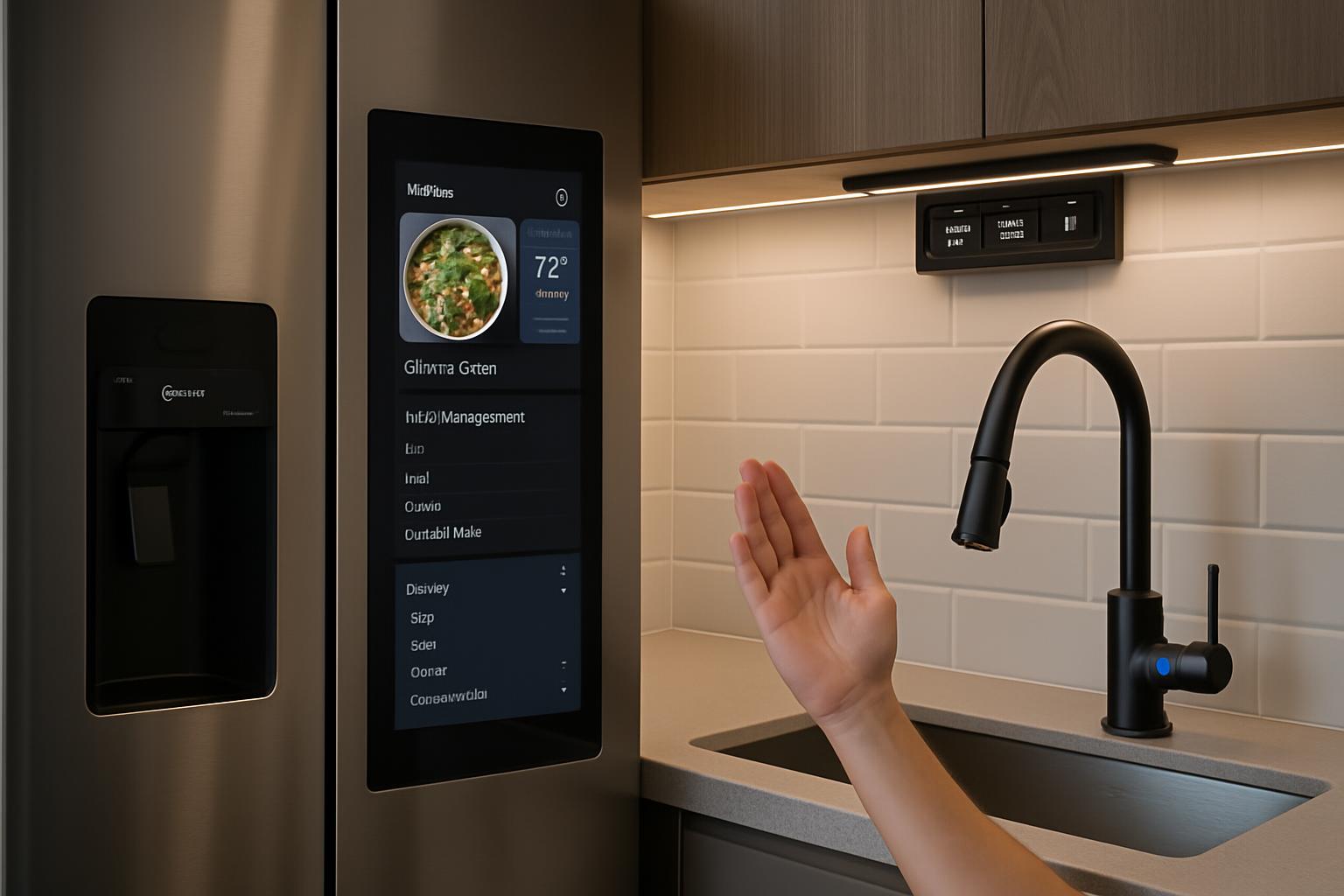 Smart kitchen technology integration
